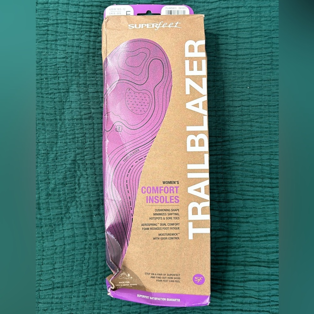 Superfeet women’s comfort insole